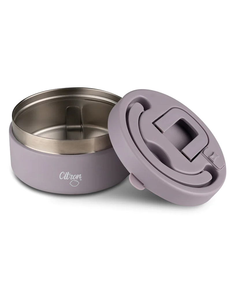 سيترون ترمس طعام من الفولاذ المقاوم للصدأ 400 مل - بنفسجي