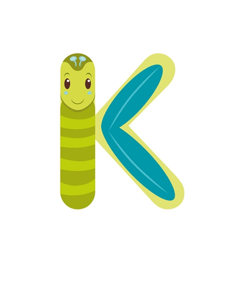 Eurekakids - Lettre en Bois K