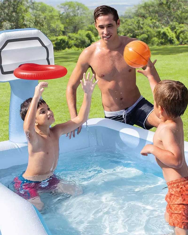 انتكس حمام سباحة عائلي شووتين هوبس 257×188×13 سم