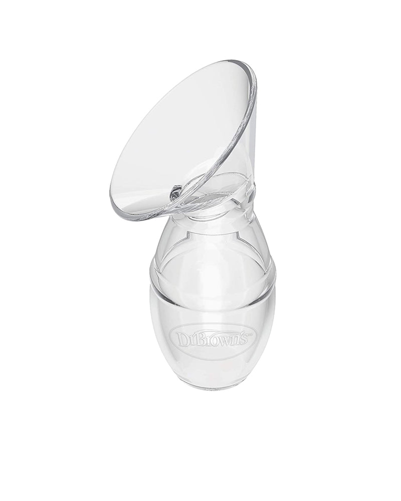 Dr. Brown's Tire lait en silicone + Biberon 120ml Cole étroit