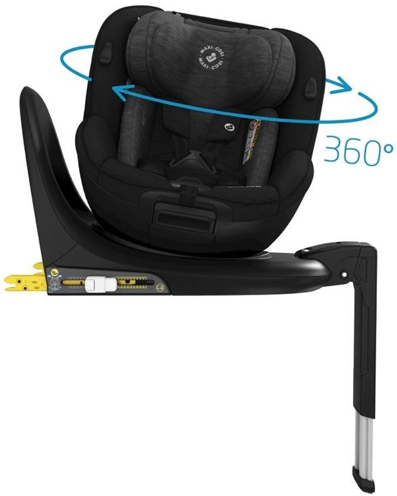 Mica I-Size Authentic Black Group 0+/1 Car Seat Maxi-Cosi Baby Comfort