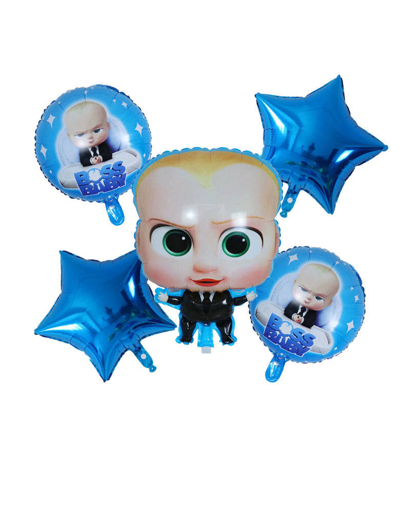Boss Baby Pack 5 Piezas De Decoración Para Cumpleaños