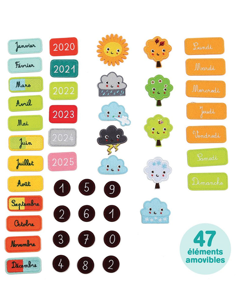 Ludi - Mon Calendrier Basic - Bleu