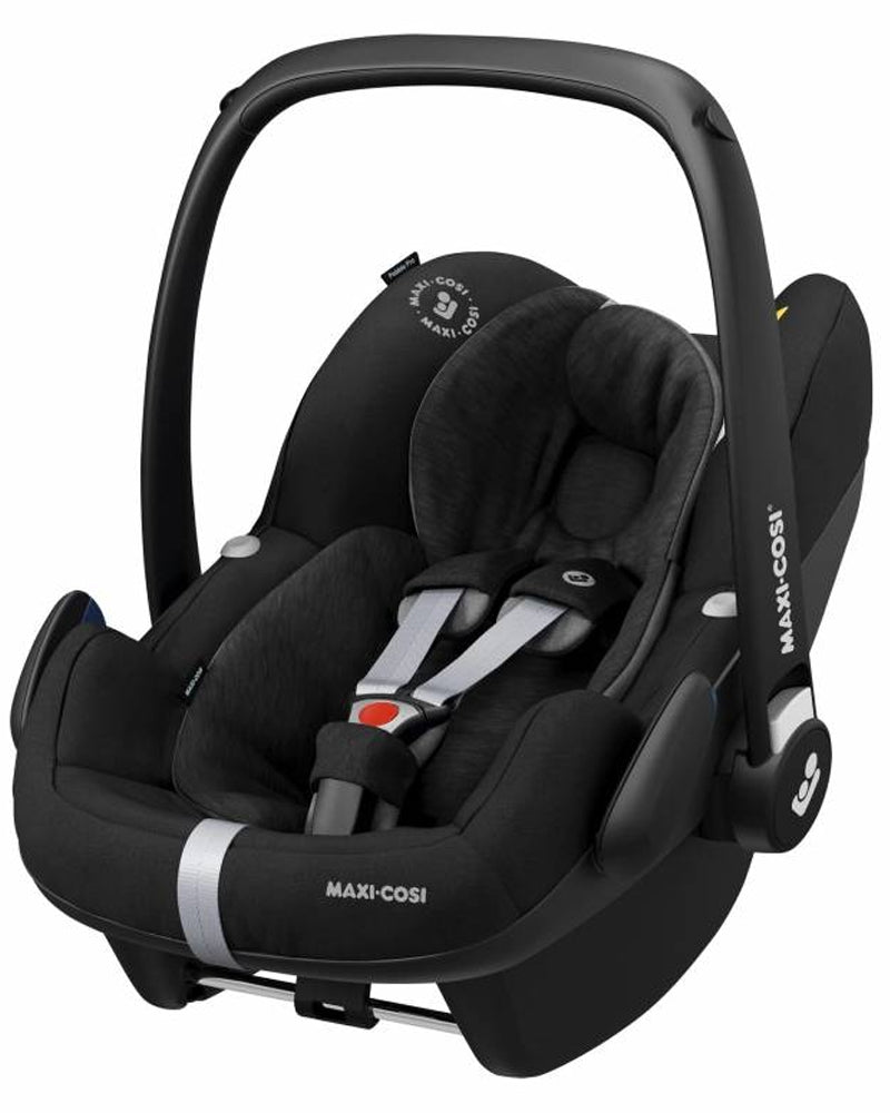 Siège Auto Coque PEBBLE Pro Essential Black Groupe 0+ Maxi-Cosi
