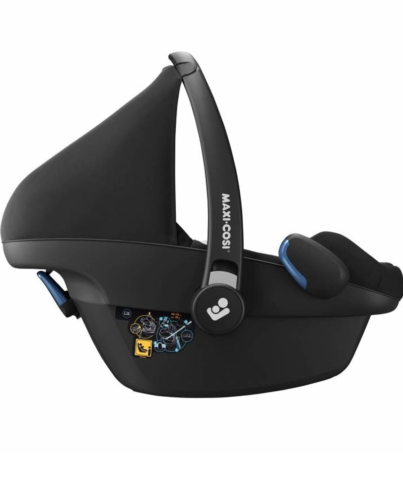Siège Auto Coque PEBBLE Pro Essential Black Groupe 0+ Maxi-Cosi