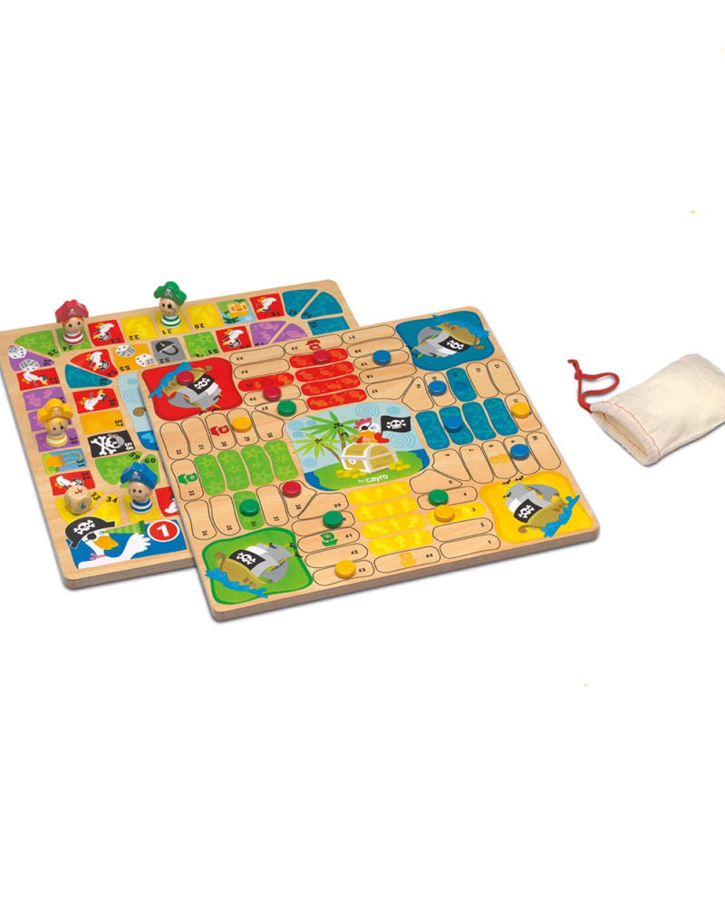 Cayro Jeux de Cheveaux + Jeu de L’oie - 5ans+