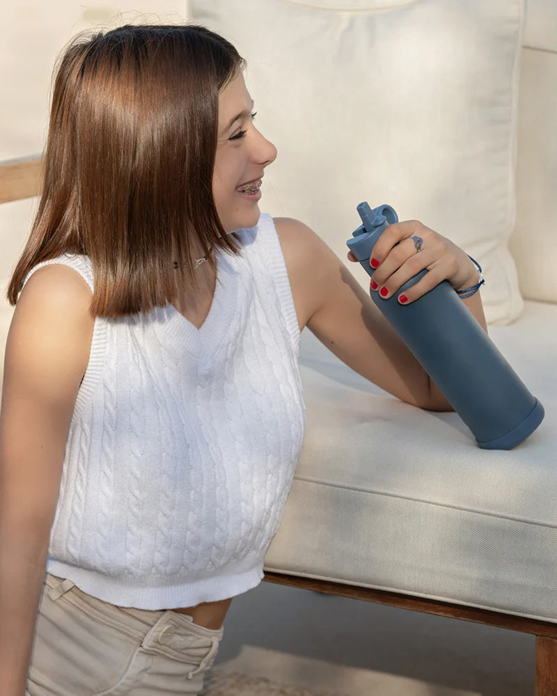 Citron Botella Térmica 750ml - Azul Oscuro