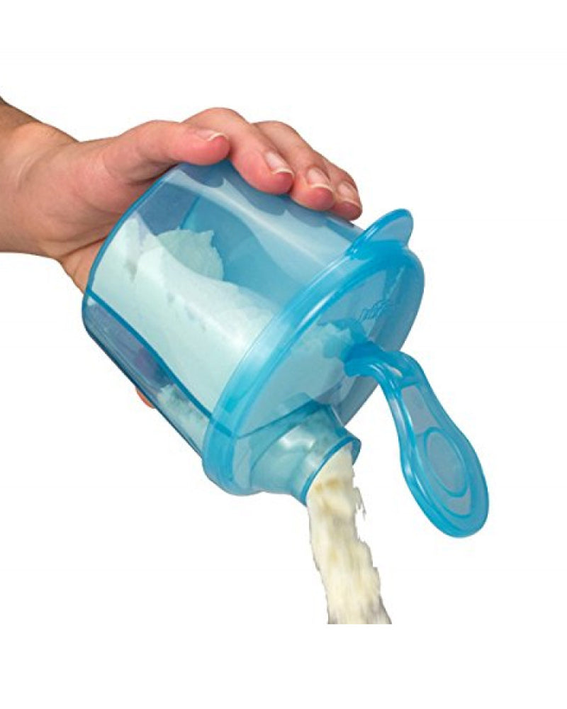 دكتور براونز موزع حليب بودرة - أزرق