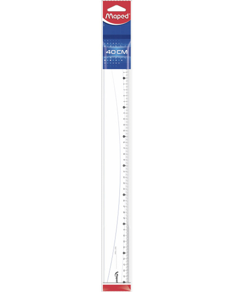 Maped Règle Plate 40cm Essentials