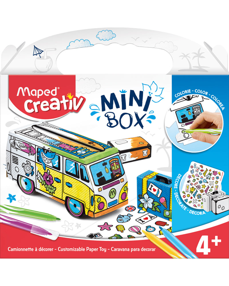 Maped Mini box camionnette à décorer