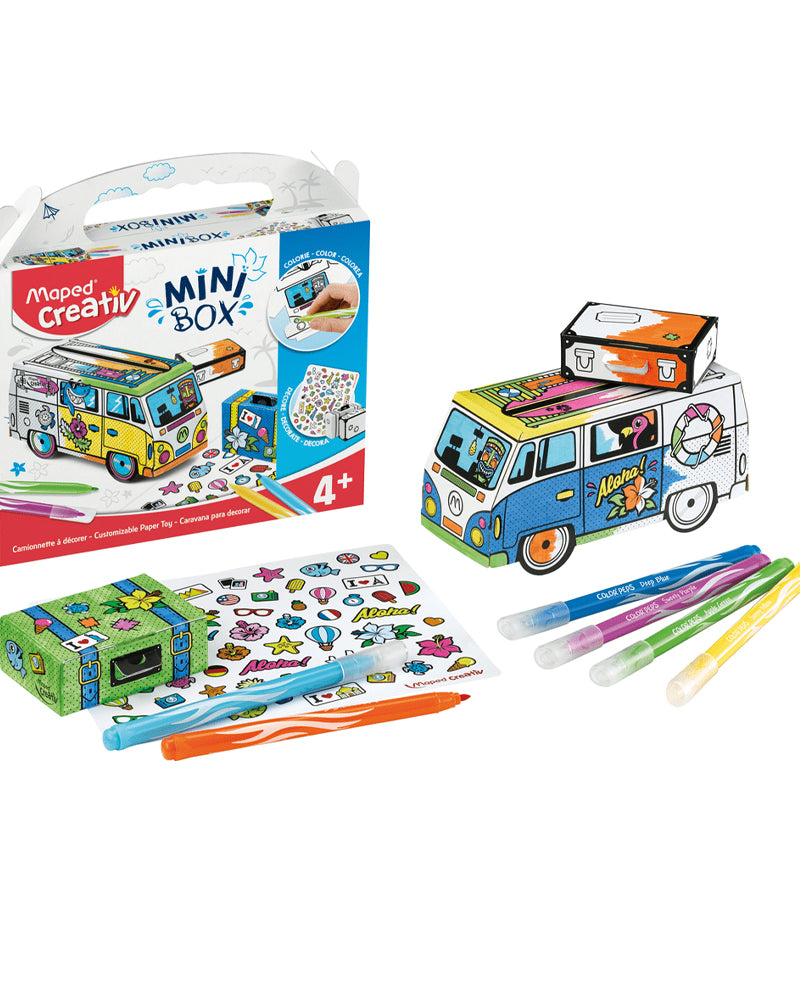 Maped Mini box camionnette à décorer