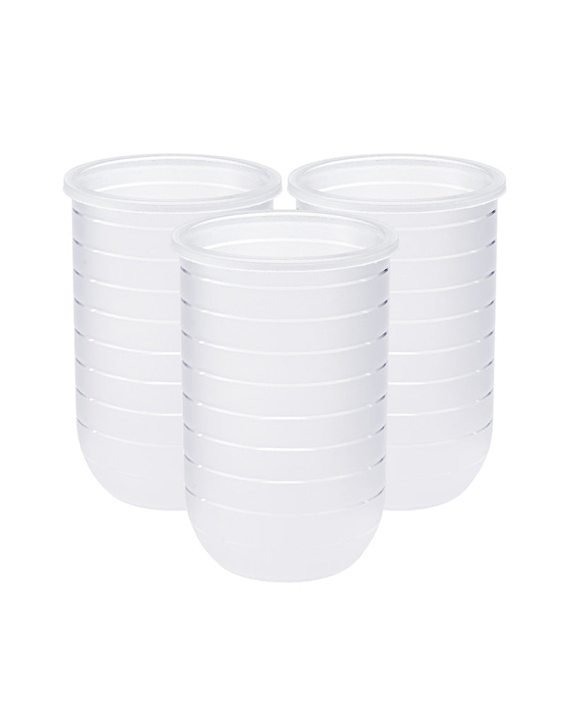 Boon NURSH 3 Poches de biberon en silicone réutilisables - 236ml