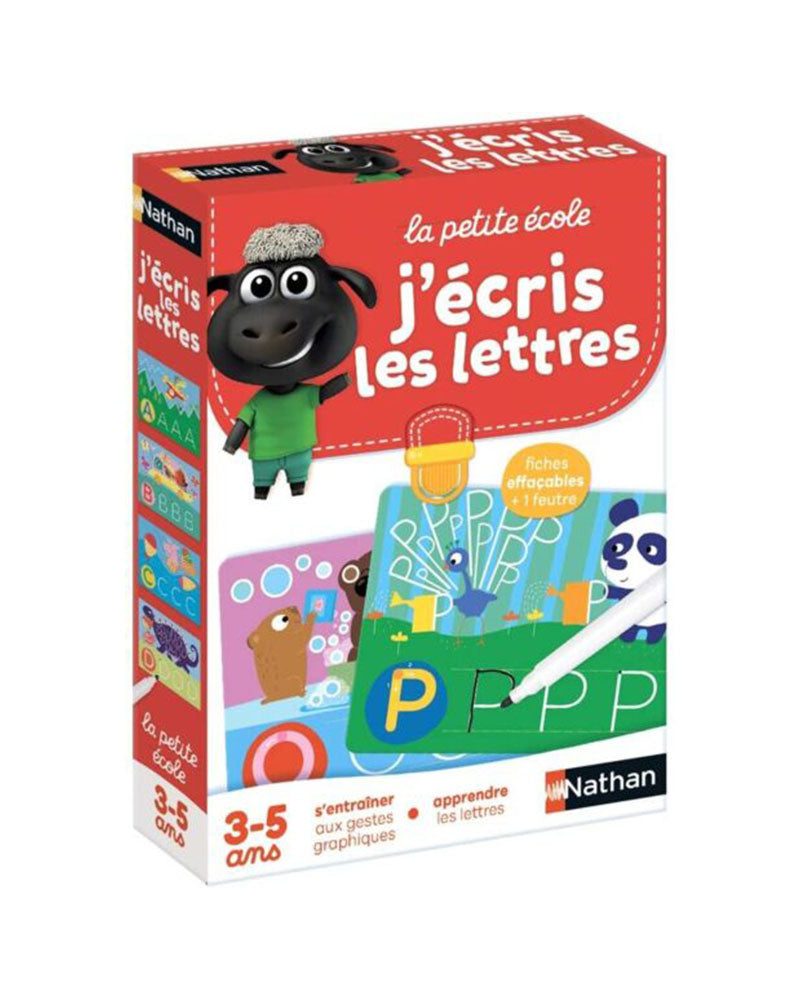 J'écris les Lettres Nathan - 3-5ans