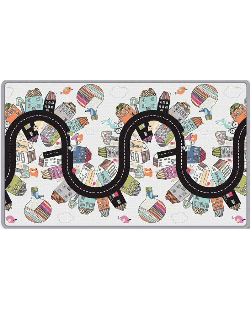 Skip Hop Tapis de Jeu Réversible Double Play - Vibrant Village