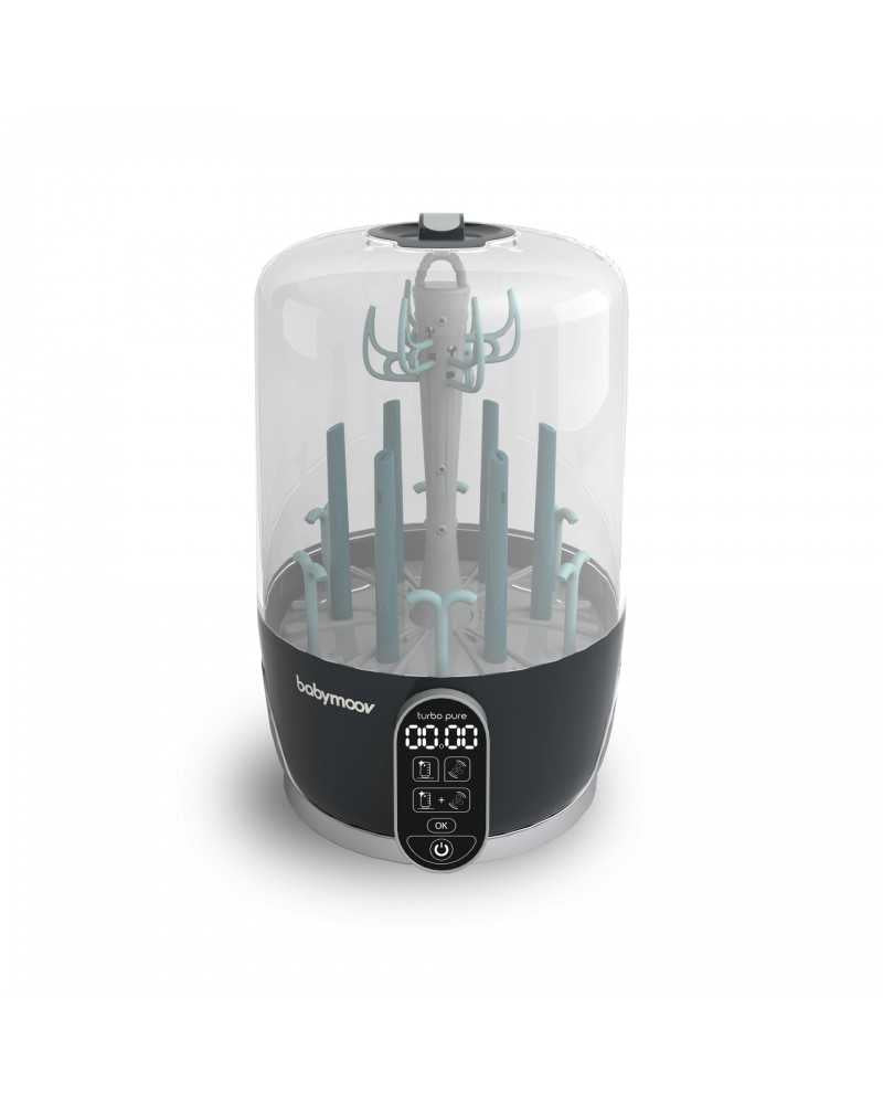 جهاز تعقيم وتجفيف رضاعات توربو بيور من بيبي موف