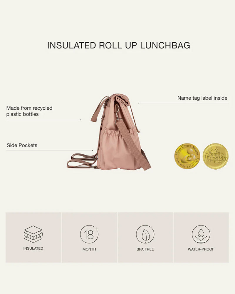 Sac à Lunch Isotherme Enroulable - Dino