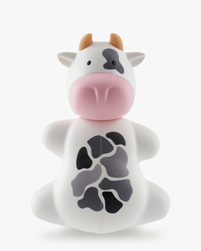 Flipper Toothbrush with Lid - Cow