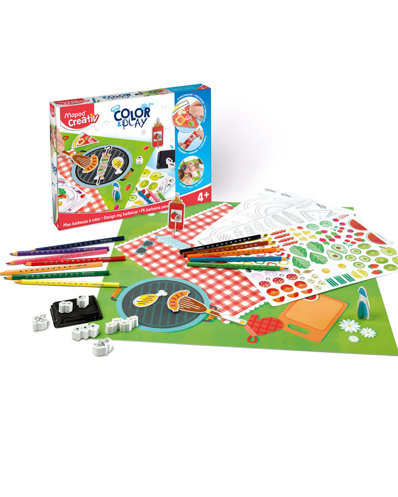 Maped Creative kit mi barbacoa para crear 4A+
