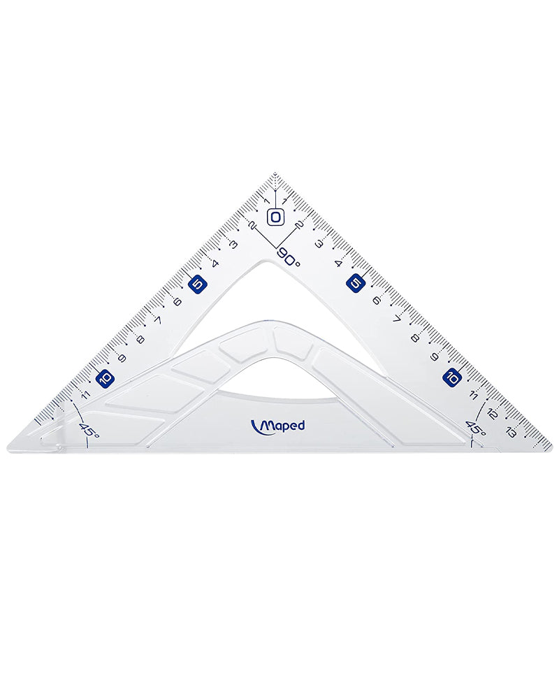 Maped 21cm 45° Geometric Set Square