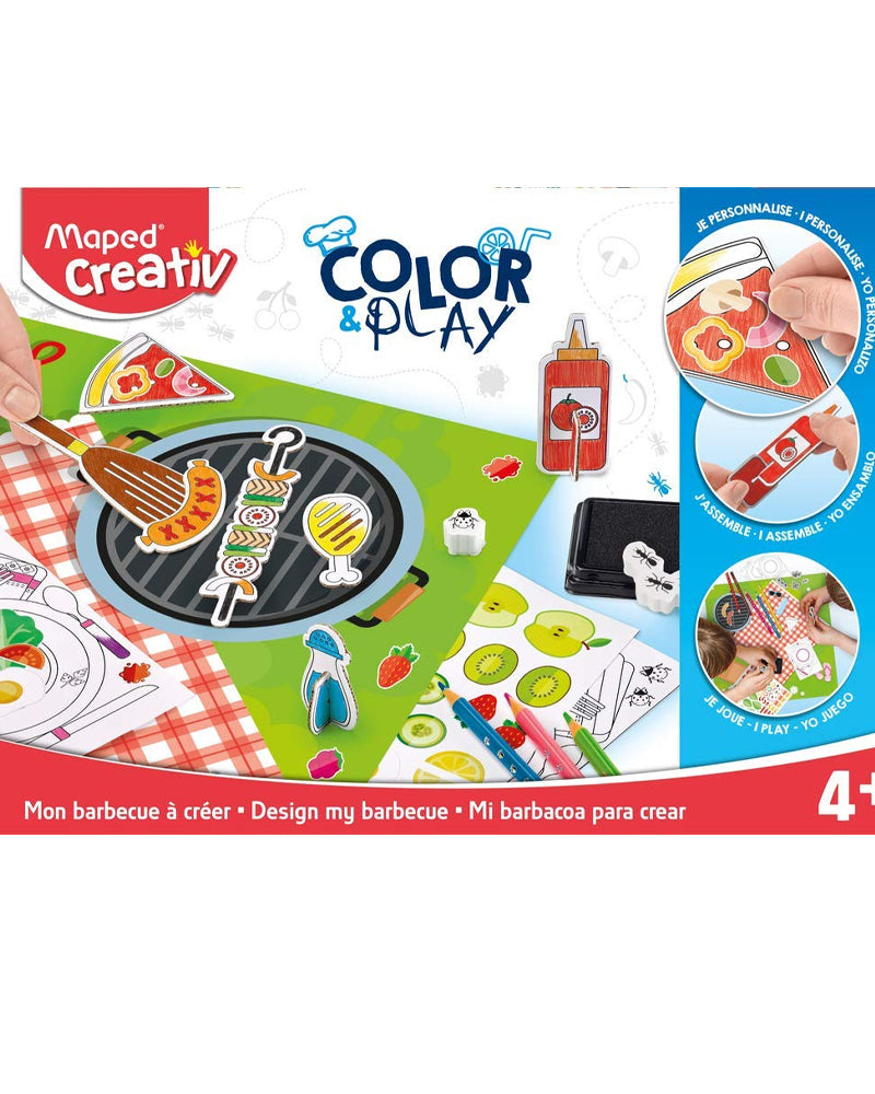 Maped Creative kit mi barbacoa para crear 4A+