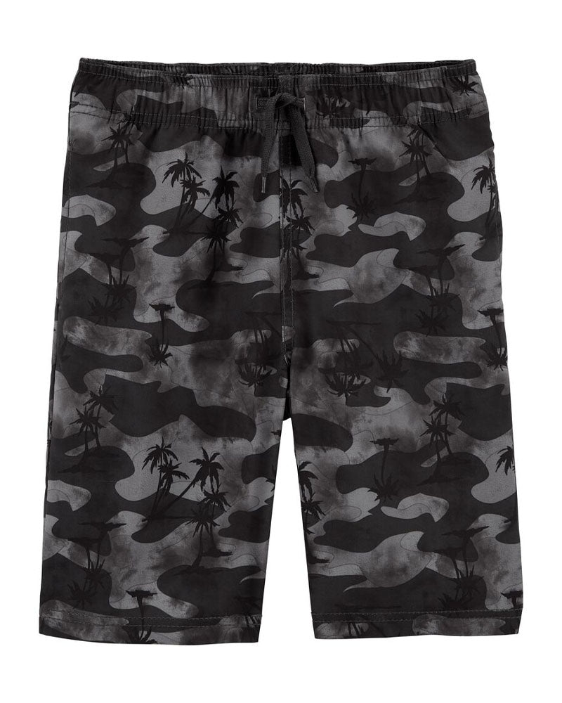 Short Croisé À Séchage Rapide Kid Active OshKosh - Noir