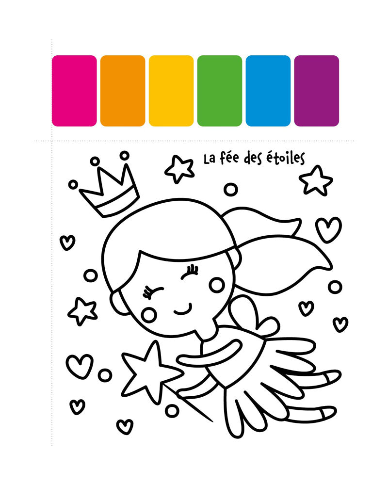 Première Palette de Peinture - Personnages Féeriques