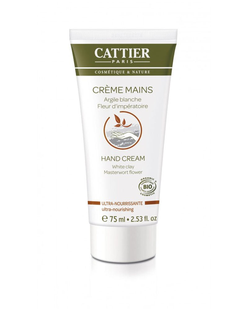 Cattier Crème mains ultra nourrissante BIO - 75ml