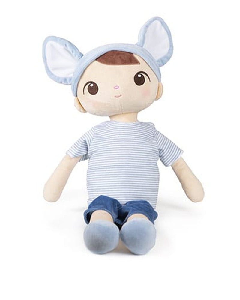 يوريكا كيدز - دمية كيرومي كيتو قماشية 38 سم للأطفال من عمر 0 شهر فما فوق