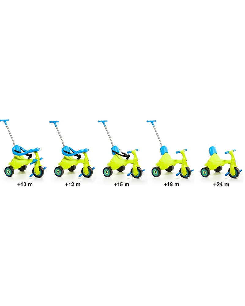 Molto Tricycle Urban Trike 5En1 - Vert