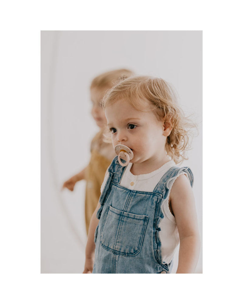 مجموعة بيبسمكونة من لهايتين دائريتين - أحمر خدود/عاجي