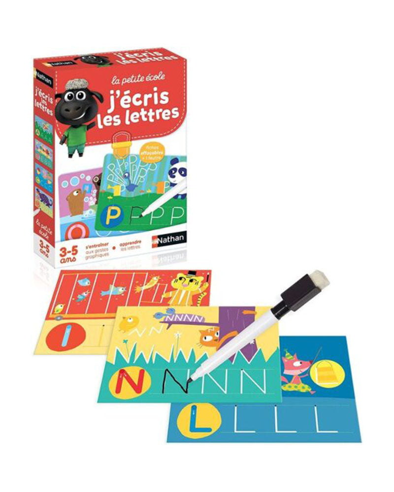 J'écris les Lettres Nathan - 3-5ans