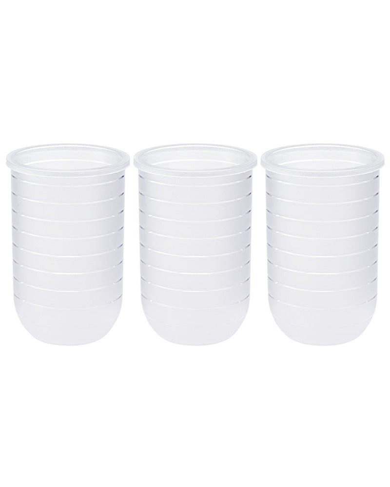 Boon NURSH 3 Poches de biberon en silicone réutilisables - 236ml