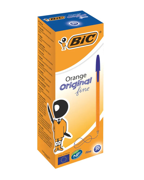 Stylo bille Bic Orange - Bleu