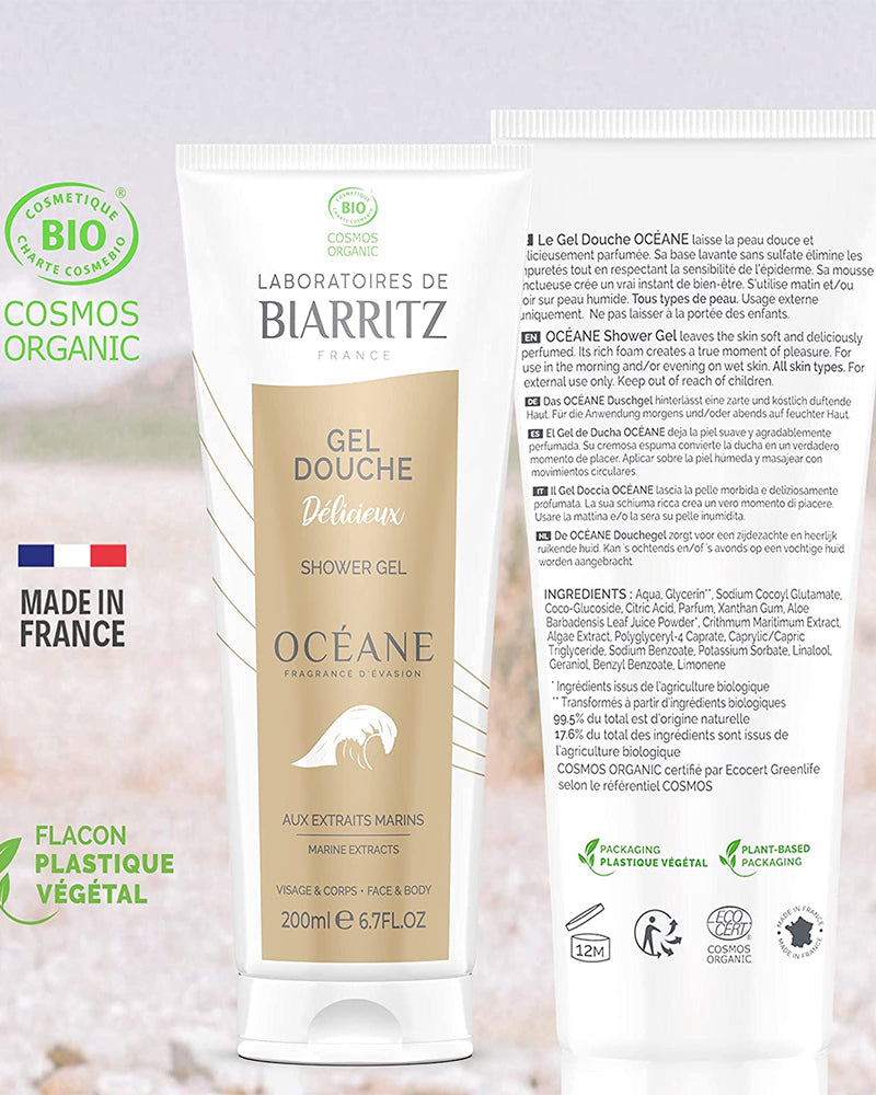 BIARRITZ Gel Douche Delicieux Oceane 200ml