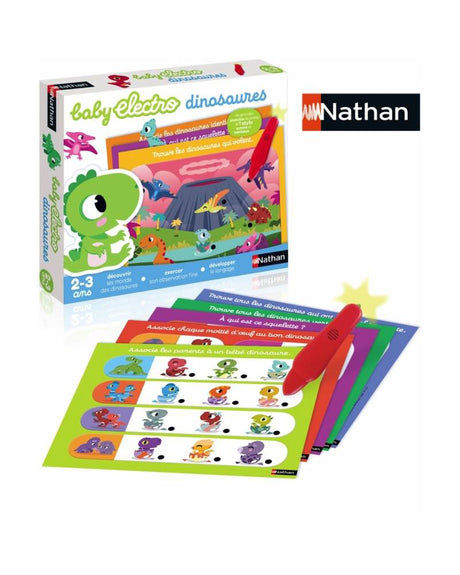 Dinosaurios electrónicos Nathan - 2 años+