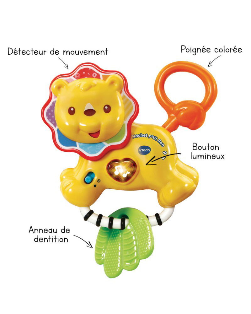Vtech Hochet P'tit lion 3-36m