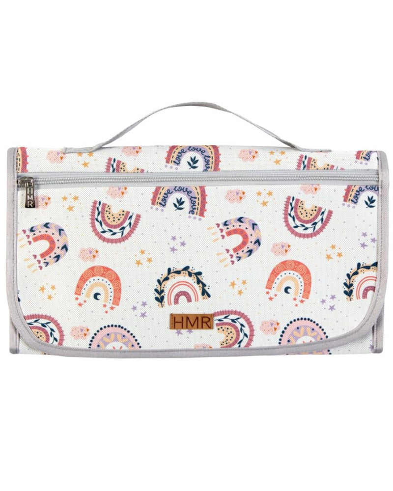 Tapis à Langer Portable - Arc en Ciel