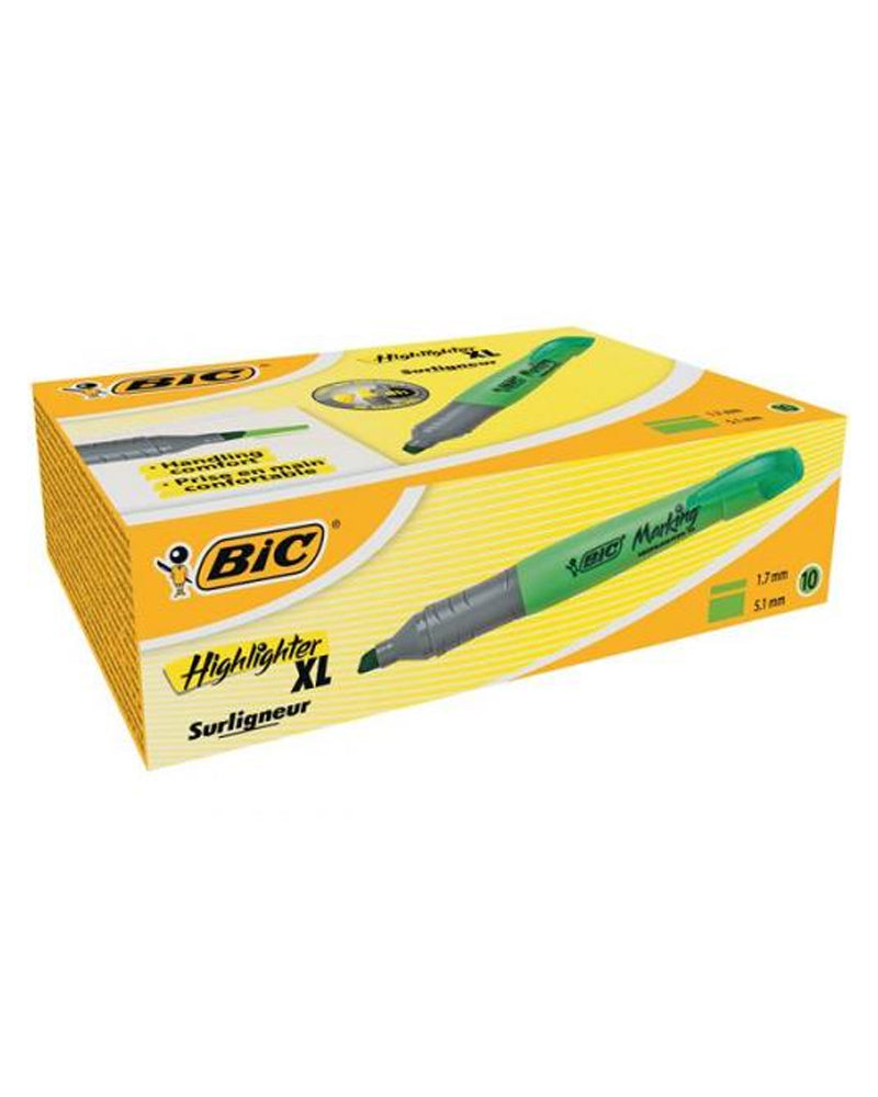 Marking Highlighter Bic XL Stylo Surligneur - Vert