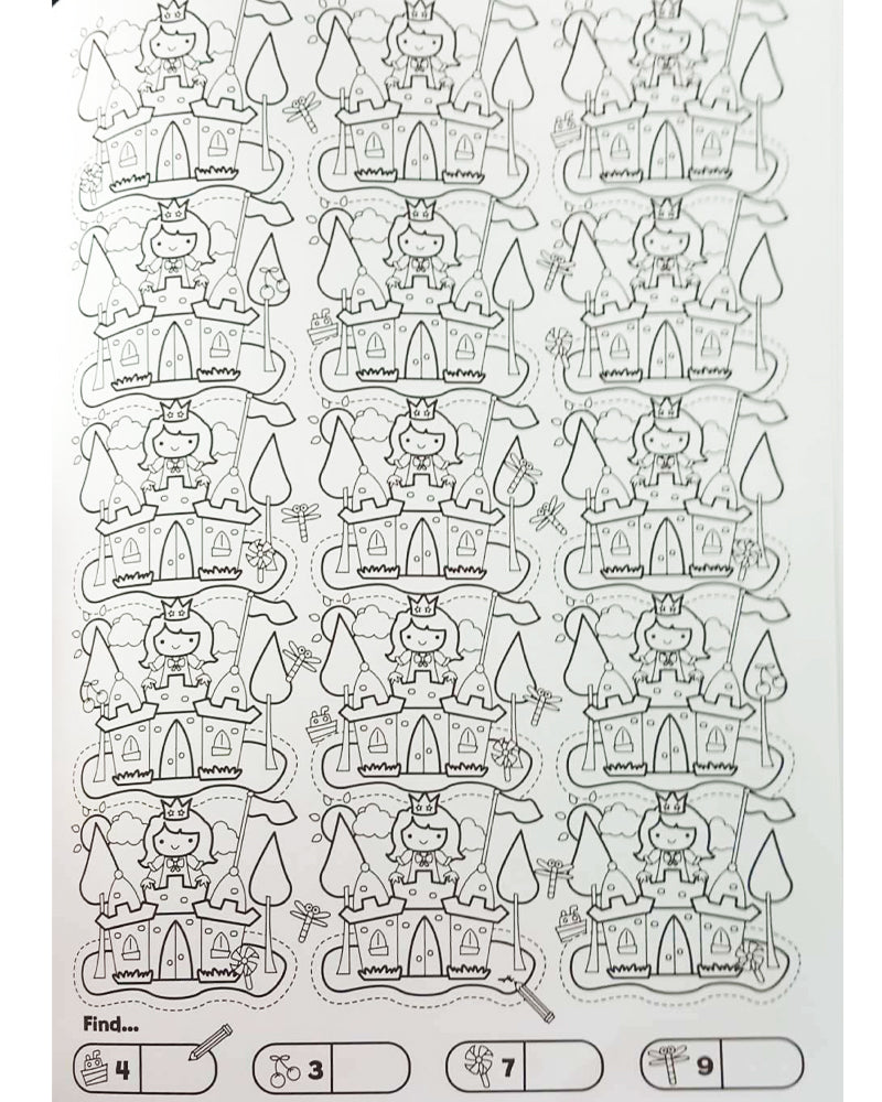 A Girl's Adventure : Look & Find