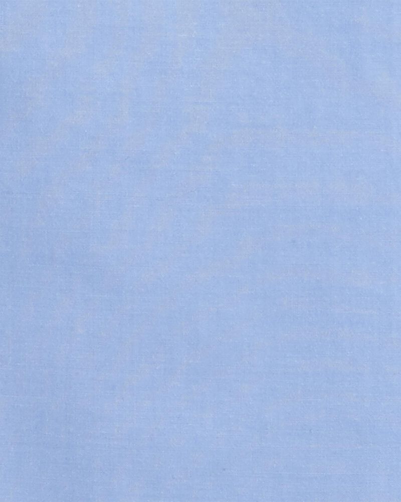 OshKosh Front Button-Down Uniform Shirt - Blue