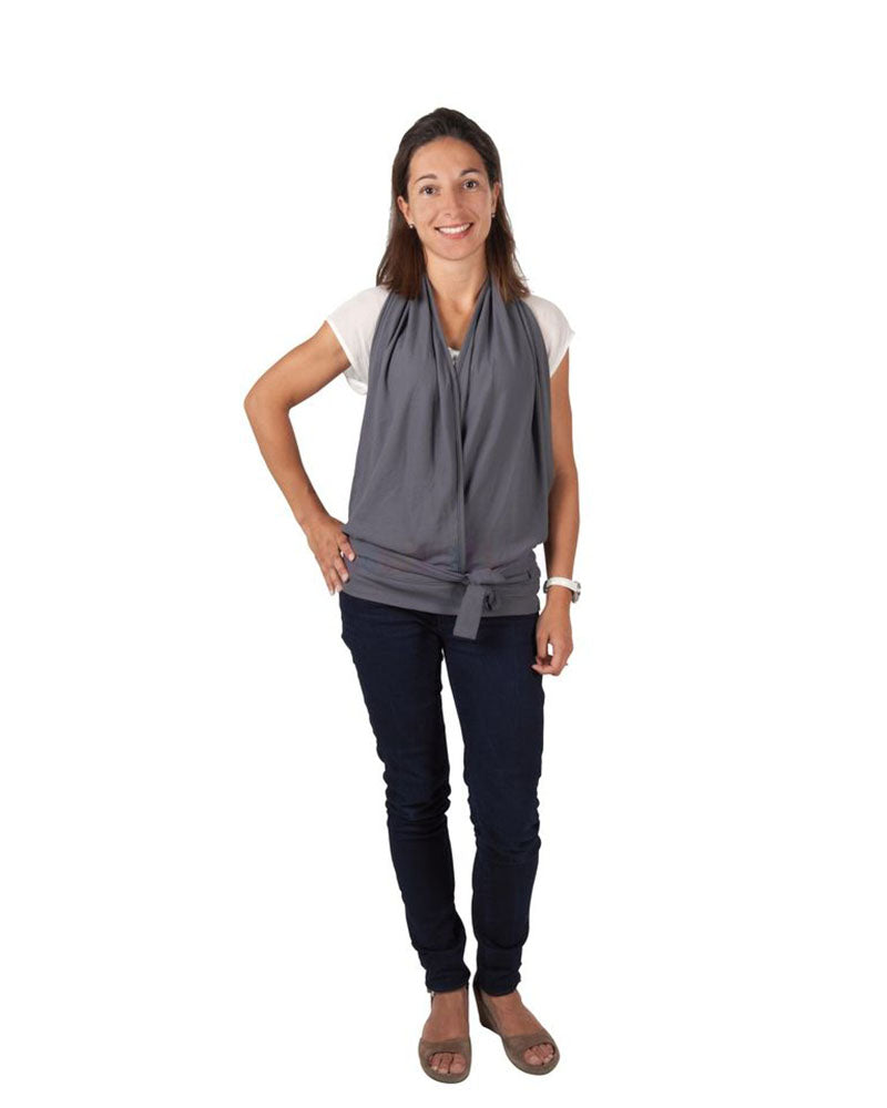 Top D'allaitement Gris Anthracite Candide