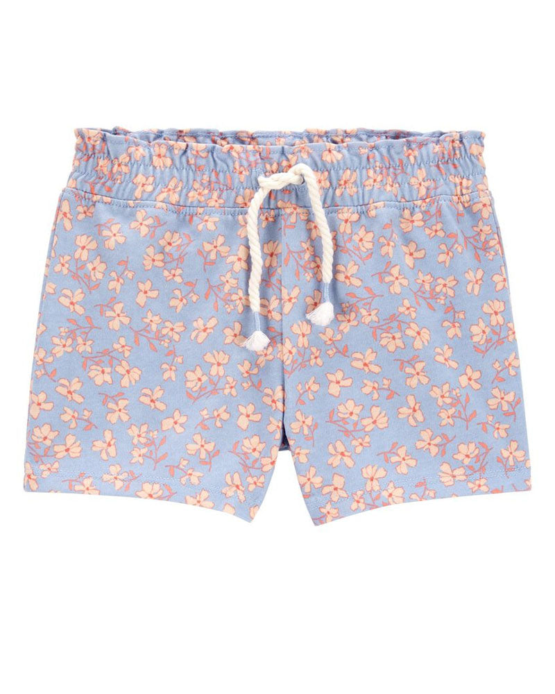 Short en Jersey Floral OshKosh - Bleu