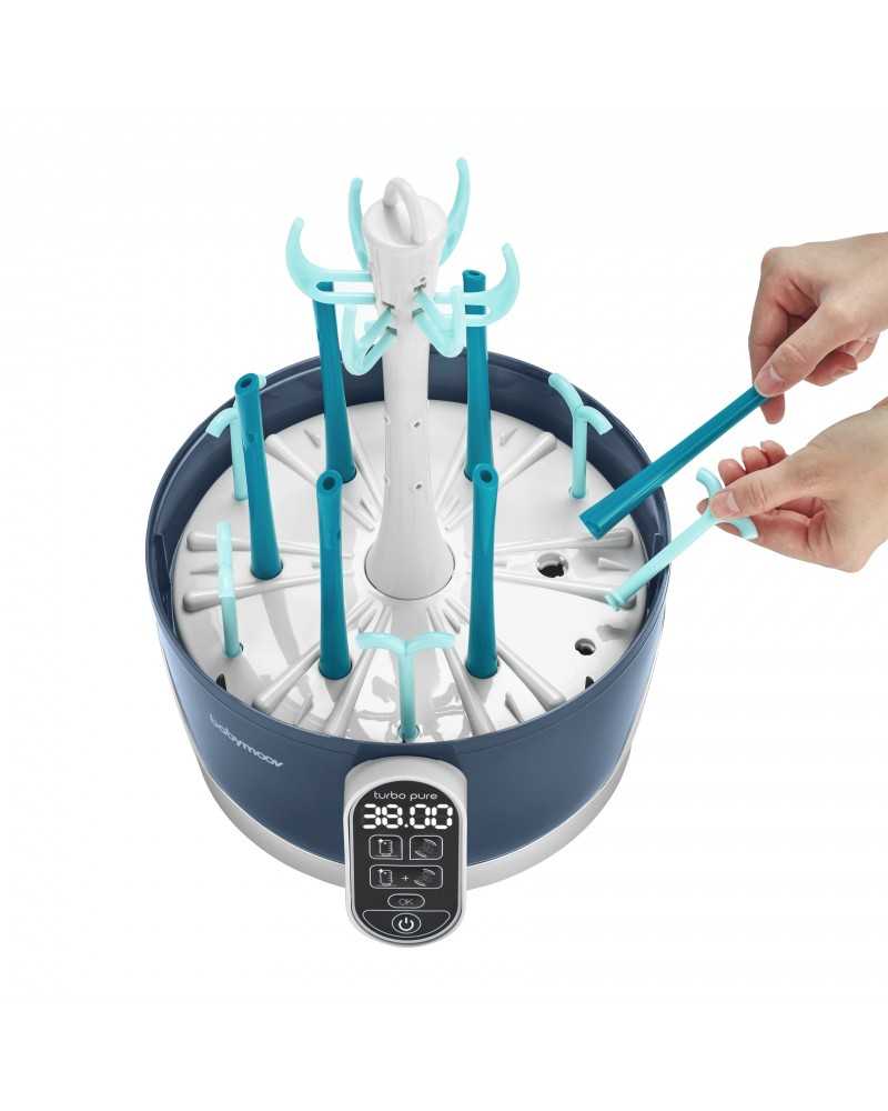 جهاز تعقيم وتجفيف رضاعات توربو بيور من بيبي موف