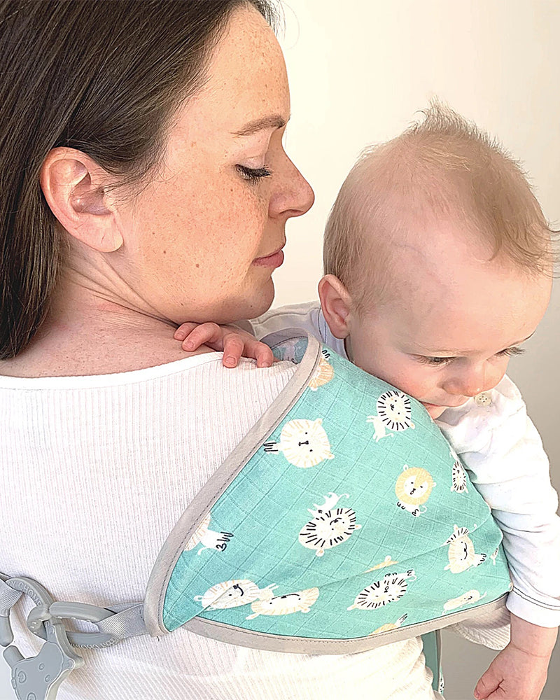 غطاء رضاعة من الشاش 6 في 1 - أسد رائع