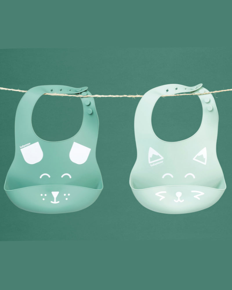 Babymoov Bavoirs Silicone BIB'ISY x2