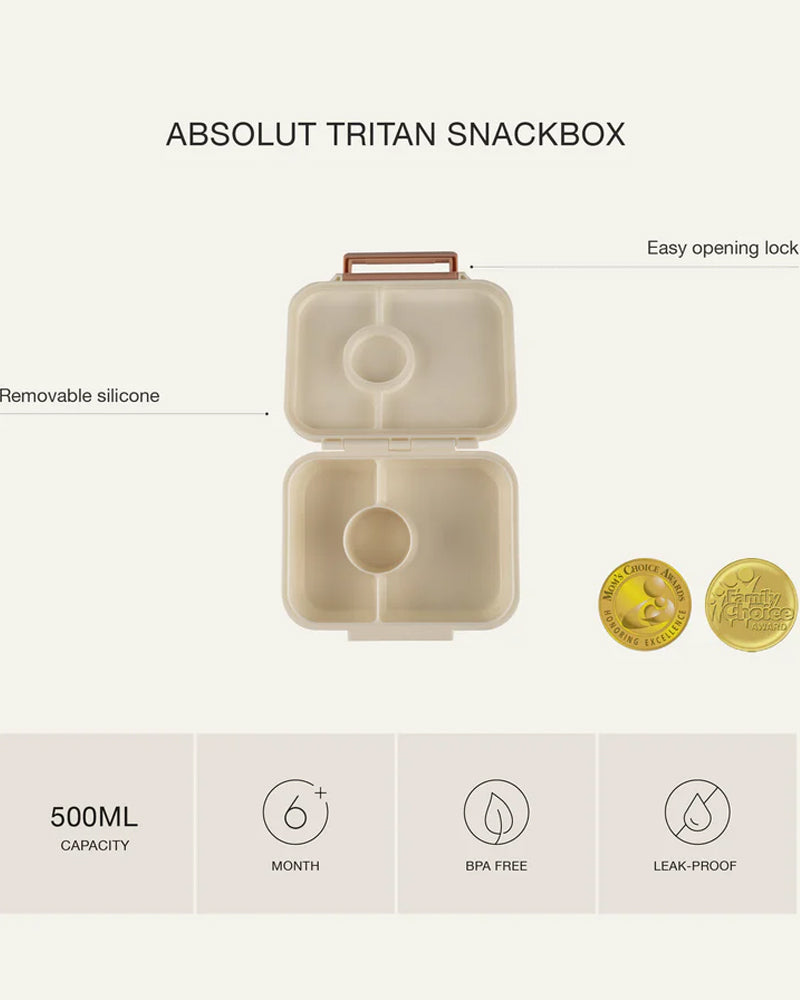 Citron Lonchera de Tritan 3 Compartimentos - Cereza