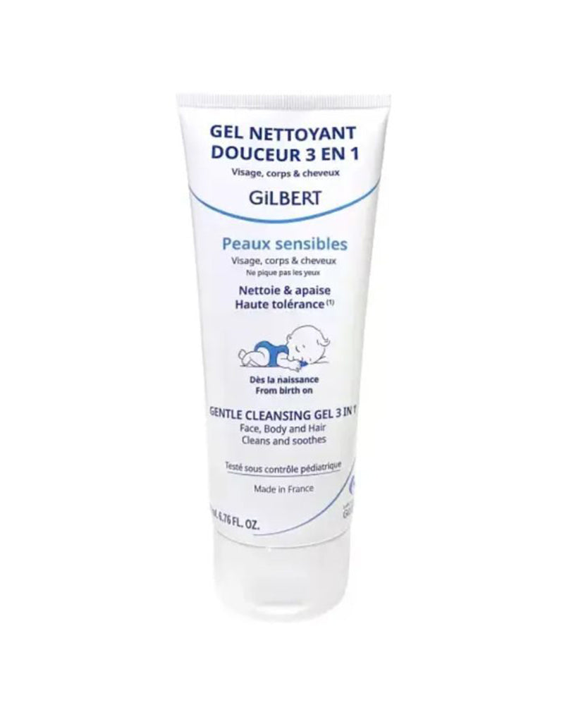 Gilbert Gel Limpiador Suave 3 en 1 - 200ml