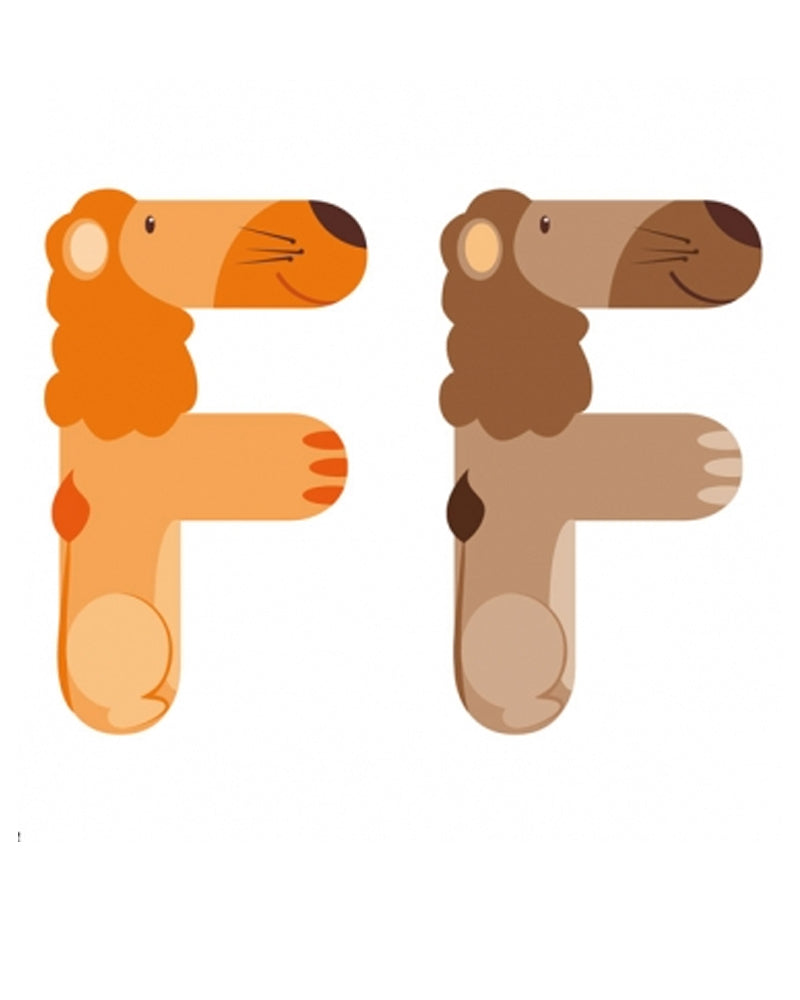 Eurekakids - Lettre en Bois F