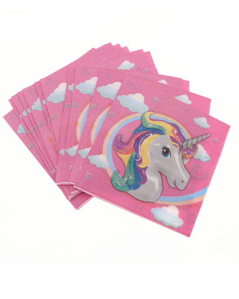Pack Des Serviettes - Licorne