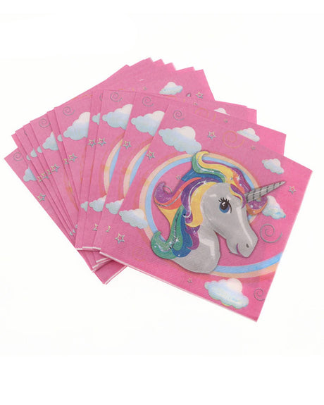 Pack Des Serviettes - Licorne